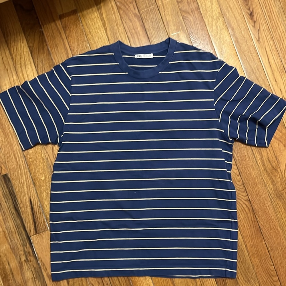 Short Sleeve Striped Shirt